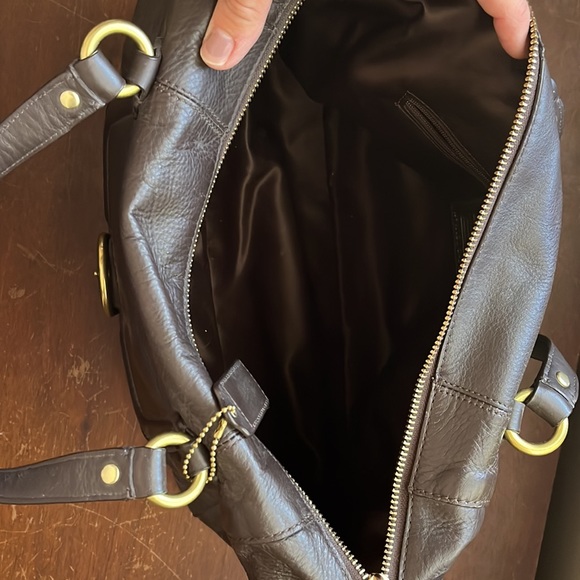 Leather Coach Bag - Picture 8 of 10